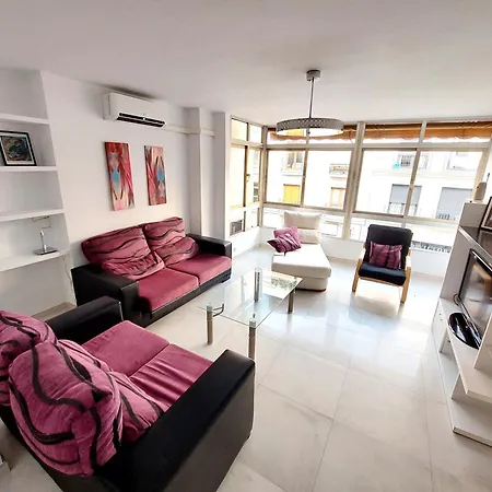Centro Malaga, Tranquilo & Grande Apartamento